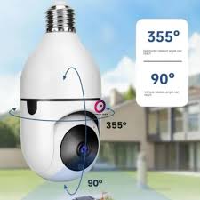 Cámara Ip Wifi 1080p Luz Led 360 ° Bombi