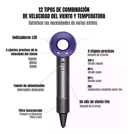 !!!NUEVO Secador de Pelo Ionik Supersonic® | No daña el pelo | Iones negativos!!!!